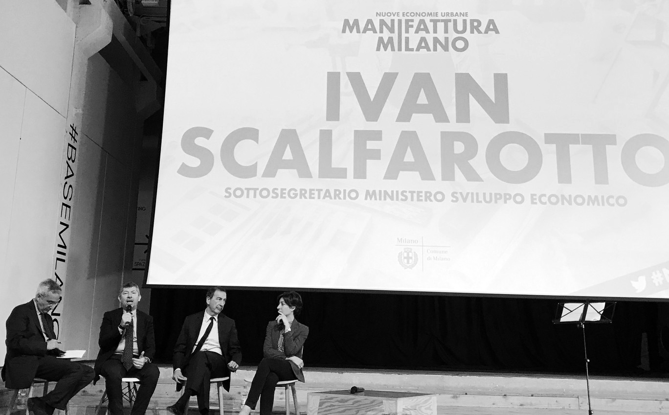 Sottosegretario Ivan Scalfarotto manifattura milano