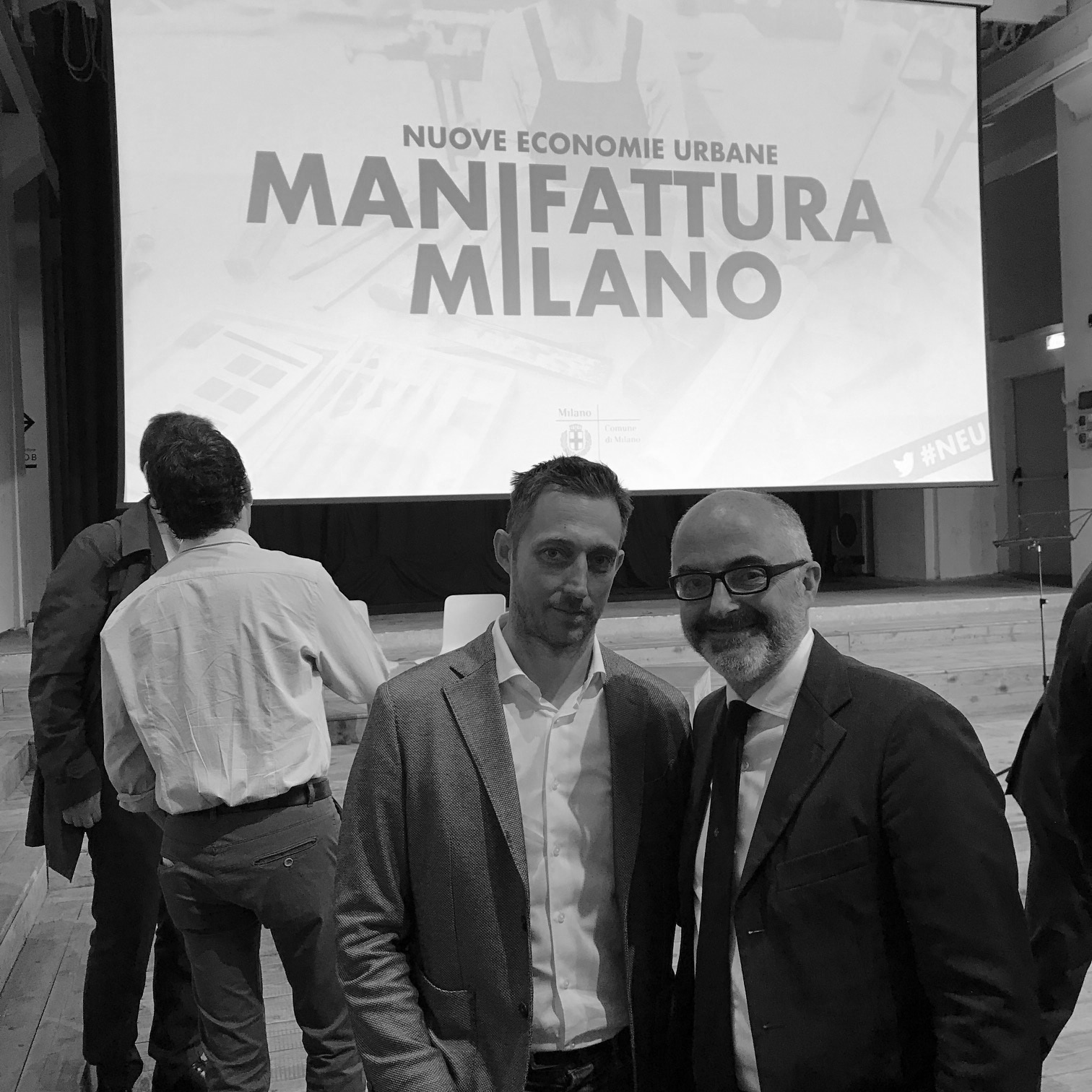 Stefano Micelli e Filippo Berto manifattura milano